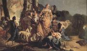 Giovanni Battista Tiepolo The Finding of Moses (nn03) France oil painting artist